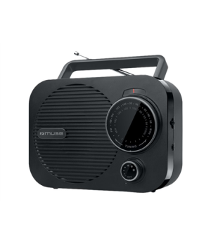 Muse | M-050 R | Portable radio | AUX in | Black