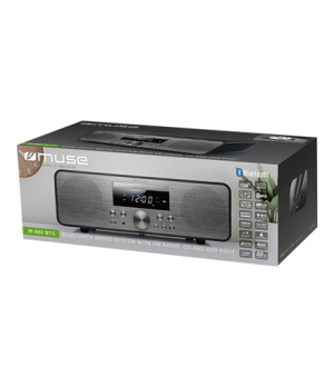 Muse | Bluetooth Micro System | M-880 BTC | Silver | Yes | USB port | AUX in | Bluetooth | CD player | FM radio | Wireless conne