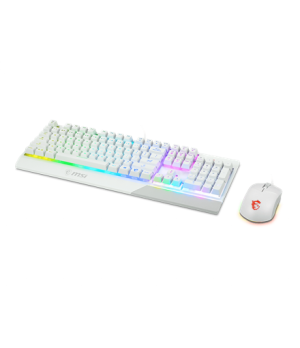 MSI | Vigor GK30 COMBO WHITE | Keyboard and Mouse Set | Wired | Mouse included | US | White