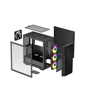 Deepcool | MID TOWER CASE | CG540 | Side window | Black | Mid-Tower | Power supply included No | ATX PS2