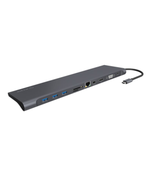 Raidsonic | Icy Box | IB-DK2102-C DockingStation | Dock | Ethernet LAN (RJ-45) ports 1 | VGA (D-Sub) ports quantity 1 | USB 3.0 