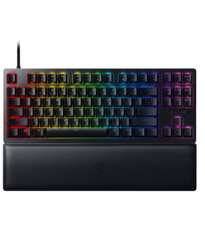 Razer | Huntsman V2 Tenkeyless | Black | Gaming keyboard | Wired | Optical Gaming Keyboard | RGB LED light | RU | Linear Red Swi