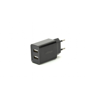 EnerGenie | 2-port universal USB charger | EG-U2C2A-03-BK