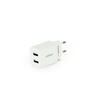 EnerGenie | EG-U2C2A-03-W | 2-port universal USB charger