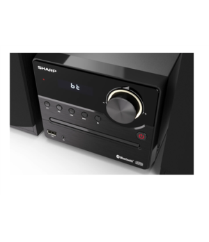 Sharp XL-B512(BK) Hi-Fi Micro System, CD/FM/USB/Bluetooth v5.0, 45W, Black | Sharp | Hi-Fi Micro System | XL-B512(BK) | Black | 