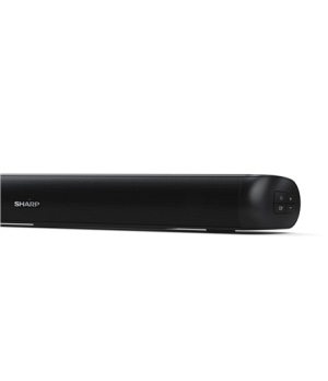 Sharp HT-SB107 2.0 Compact Soundbar for TV up to 32", HDMI ARC/CEC, Aux-in, Optical, Bluetooth, 65cm, Gloss Black | Sharp | Yes 