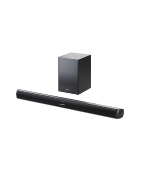 Sharp HT-SBW202 2.1 Soundbar with Wireless Subwoofer for TV above 40", HDMI ARC/CEC, Aux-in, Optical, Bluetooth, 92cm, Black | S