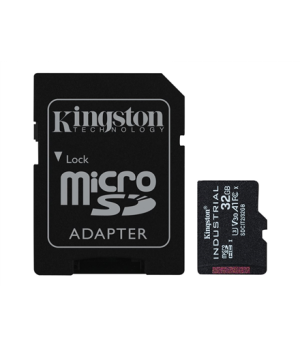 Kingston | UHS-I | 32 GB | microSDHC/SDXC Industrial Card | Flash memory class Class 10, UHS-I, U3, V30, A1