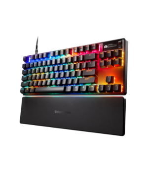 SteelSeries Apex Pro TKL Gen 3 | Gaming keyboard | Wired | US | Black | USB-C | OmniPoint 3.0 Adjustable HyperMagnetic Switches