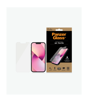 PanzerGlass | Clear Screen Protector | Apple | iPhone 13 Mini | Tempered glass | Antibacterial glass Resistant to scratches and 