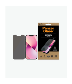 PanzerGlass | Apple | iPhone 13 Mini | Tempered glass | Black | Crystal clear Resistant to scratches and bacteria Shock absorbin