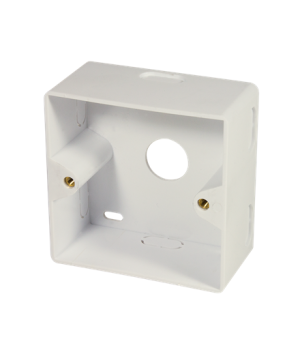 Logilink | NP0006A Wall Outlet | Pure White | Metal die-cast housing with strain relief Horizontal cable entry with strain relie