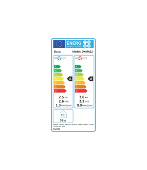 Duux | Smart Mobile Airconditioner | North | Number of speeds 3 | Heat function | Light Gray/Black