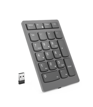 Lenovo | Professional | Go Wireless Numeric Keypad | Numeric Keypad | Wireless | N/A | Storm Grey