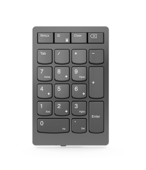 Lenovo | Professional | Go Wireless Numeric Keypad | Numeric Keypad | Wireless | N/A | Storm Grey