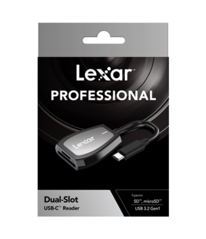 Lexar Pro USB-C Dual-Slot Reader