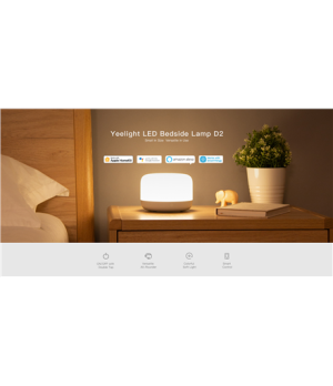 Yeelight Bedside Lamp | D2 | 5 W | 1700–6500 K | RGB | 25000 h | LED lamp | 100-240 V