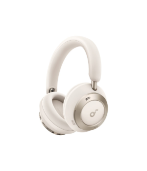 Anker Soundcore | Foldable Headphones | Space One Pro | Bluetooth | Over-ear | Microphone | Wireless | Cream White