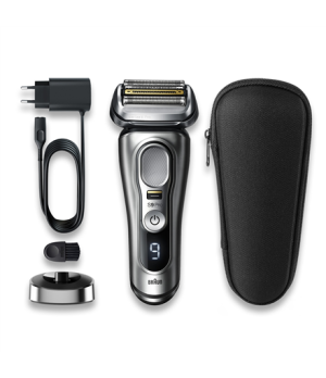 Braun | Shaver | 9417s | Operating time (max) 60 min | Wet & Dry | Silver