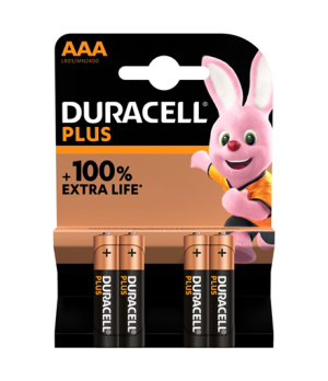 Duracell | Plus MN2400 | AAA | Alkaline | 4 pc(s)