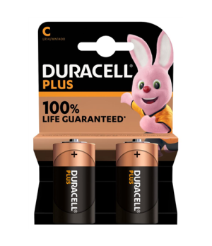 Duracell | Plus MN1400 | C | Alkaline | 2 pc(s)