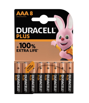 Duracell | Plus MN2400 | AAA | Alkaline | 8 pc(s)