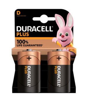 Duracell | Plus MN1300 | D | Alkaline | 2 pc(s)