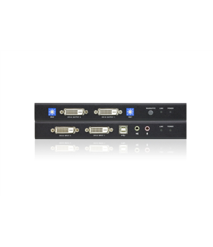 Aten CE604 USB DVI Dual View Cat 5 KVM Extender | Aten | USB DVI Dual View Cat 5 KVM Extender | CE604