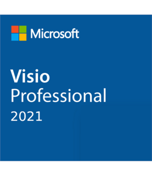 Microsoft | Visio Professional 2021 | D87-07606 | ESD | License term  year(s) | All Languages