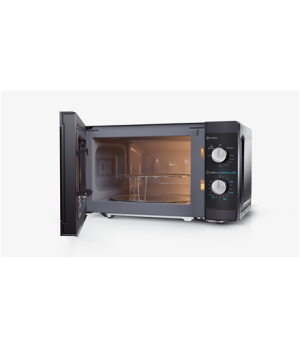 Sharp | Microwave Oven with Grill | YC-MG01E-B | Free standing | 800 W | Grill | Black