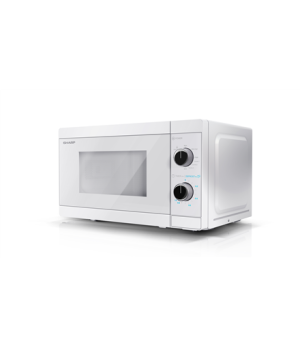 Sharp | Microwave Oven with Grill | YC-MG01E-C | Free standing | 800 W | Grill | White