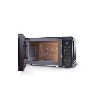 Sharp | Microwave Oven with Grill | YC-MG02E-B | Free standing | 800 W | Grill | Black