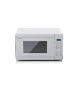 Sharp | YC-MG02E-C | Microwave Oven with Grill | Free standing | 800 W | Grill | White