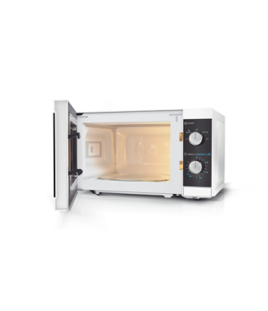 Sharp | Microwave Oven | YC-MS01E-W | Free standing | 800 W | White