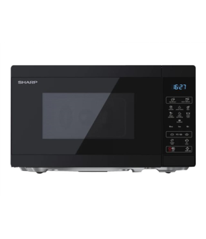 Sharp | Microwave Oven | YC-MS02E-B | Free standing | 800 W | Black