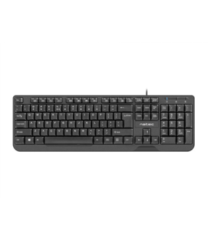 Natec Keyboard, Trout, US Layout, Slim, Black | Natec | NKL-0967 Trout | Standard | Wired | US | m | Black | USB Type-A | 349 g