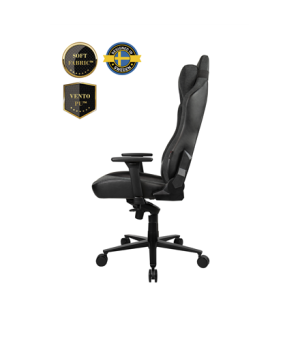 Arozzi Vernazza Vento Gaming Chair Vento Polyurethane Soft Fabric Metal Aluminium | Dark Grey