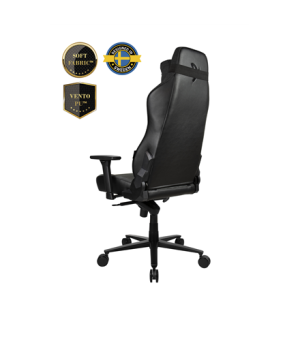 Arozzi Vernazza Vento Gaming Chair Vento Polyurethane Soft Fabric Metal Aluminium | Dark Grey