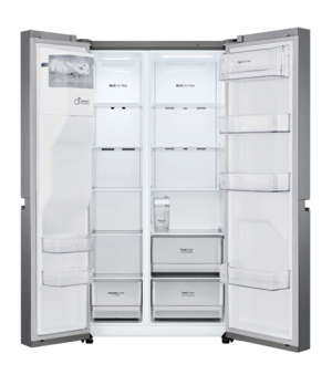 LG Refrigerator | GSLV31DSXE | Energy efficiency class E | Free standing | Side by side | Height 179 cm | Fridge net capacity 41