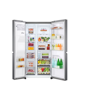 LG Refrigerator | GSLV31DSXE | Energy efficiency class E | Free standing | Side by side | Height 179 cm | Fridge net capacity 41