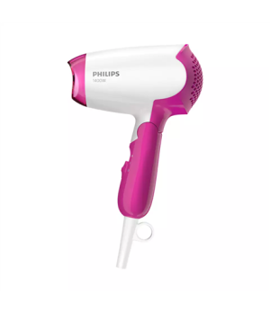 Philips | Hair Dryer | BHD003/00 | 1400 W | Number of temperature settings 2 | White/Pink