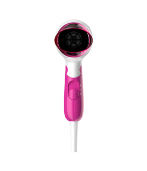 Philips | Hair Dryer | BHD003/00 | 1400 W | Number of temperature settings 2 | White/Pink