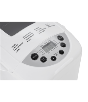 Adler | Bread maker | AD 6019 | Power 850 W | Number of programs 15 | Display LCD | White