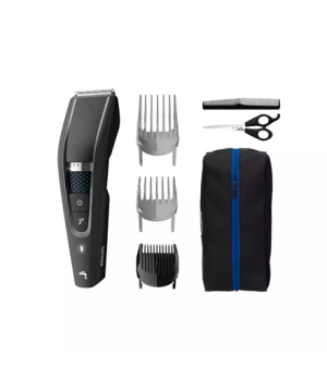 Philips | Series 5000 Beard and Hair Trimmer | HC5632/15 | Cordless or corded | Number of length steps 28 | Step precise 1 mm | 