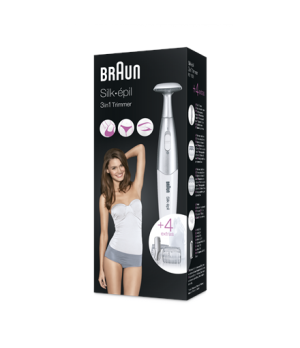 Braun | Bikini Trimmer/Cosmetic Shaver | FG1100 Silk-epil 3in1 | Operating time (max) 120 min | Bulb lifetime (flashes) | Number