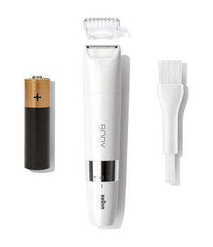 Braun | Body Mini Trimmer | BS1000 | Bulb lifetime (flashes) Not applicable | Number of power levels 1 | Wet & Dry | White