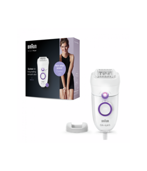 Braun | SE5505P Silk-epil | Epilator | Operating time (max)  min | Bulb lifetime (flashes) | Number of power levels | White