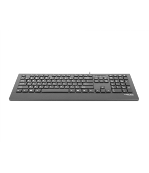 Natec Keyboard, Barracuda, US Layout, Slim | Natec | Keyboard | Barracuda | Standard | Wired | US | Black | 529 g