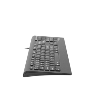 Natec Keyboard, Barracuda, US Layout, Slim | Natec | Keyboard | Barracuda | Standard | Wired | US | Black | 529 g