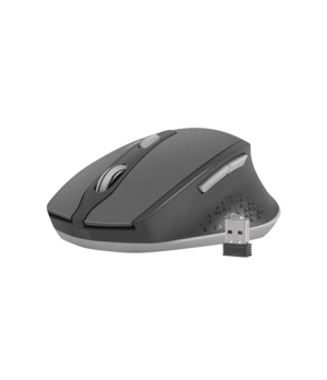 Natec Mouse, Siskin, Silent, Wireless, 2400 DPI, Optical, Black-Grey | Natec | Mouse | Optical | Wireless | Black/Grey | Siskin